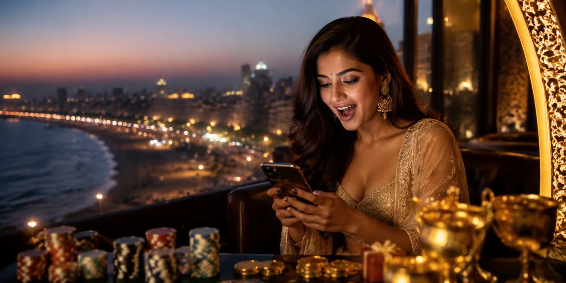 Cricket fans enjoying IPL at Chennai Marina Beach with mobile betting